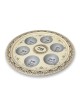 Floral Passover Seder Plate - Choice of Color