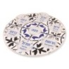 Modern Passover Seder Plate with Foliage Design