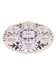Modern Passover Seder Plate with Foliage Design