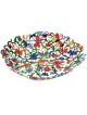 Yair Emanuel Hand Painted Laser Cut Bowl - Butterflies