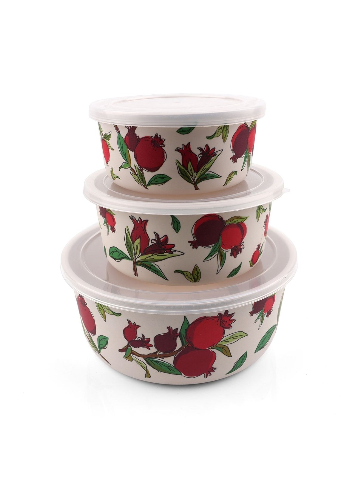 Yair Emanuel Bamboo Food Containers (Set of 3) - Design Option