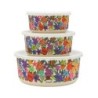 Yair Emanuel Bamboo Food Containers (Set of 3) - Design Option