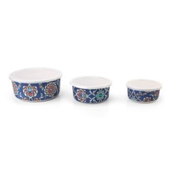 Yair Emanuel Bamboo Food Containers (Set of 3) - Design Option