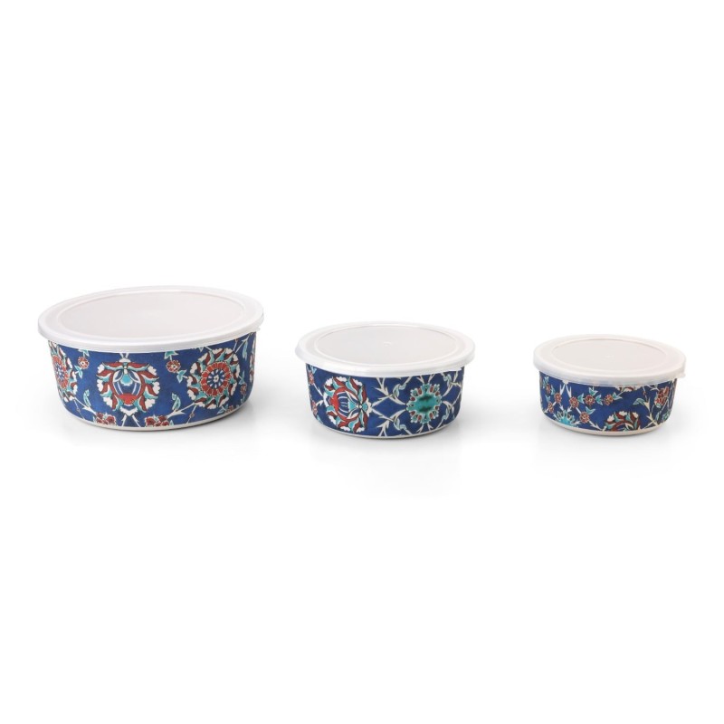 Yair Emanuel Bamboo Food Containers (Set of 3) - Design Option