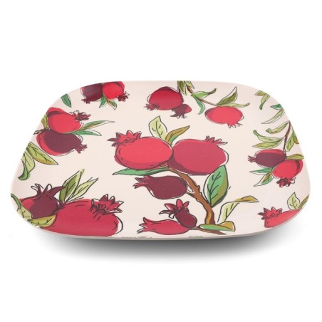Yair Emanuel Bamboo Square Serving Tray