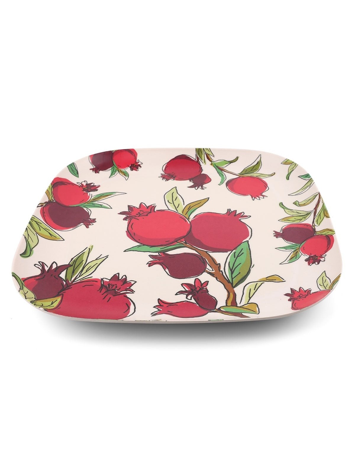 Yair Emanuel Bamboo Square Serving Tray