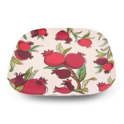 Yair Emanuel Bamboo Square Serving Tray