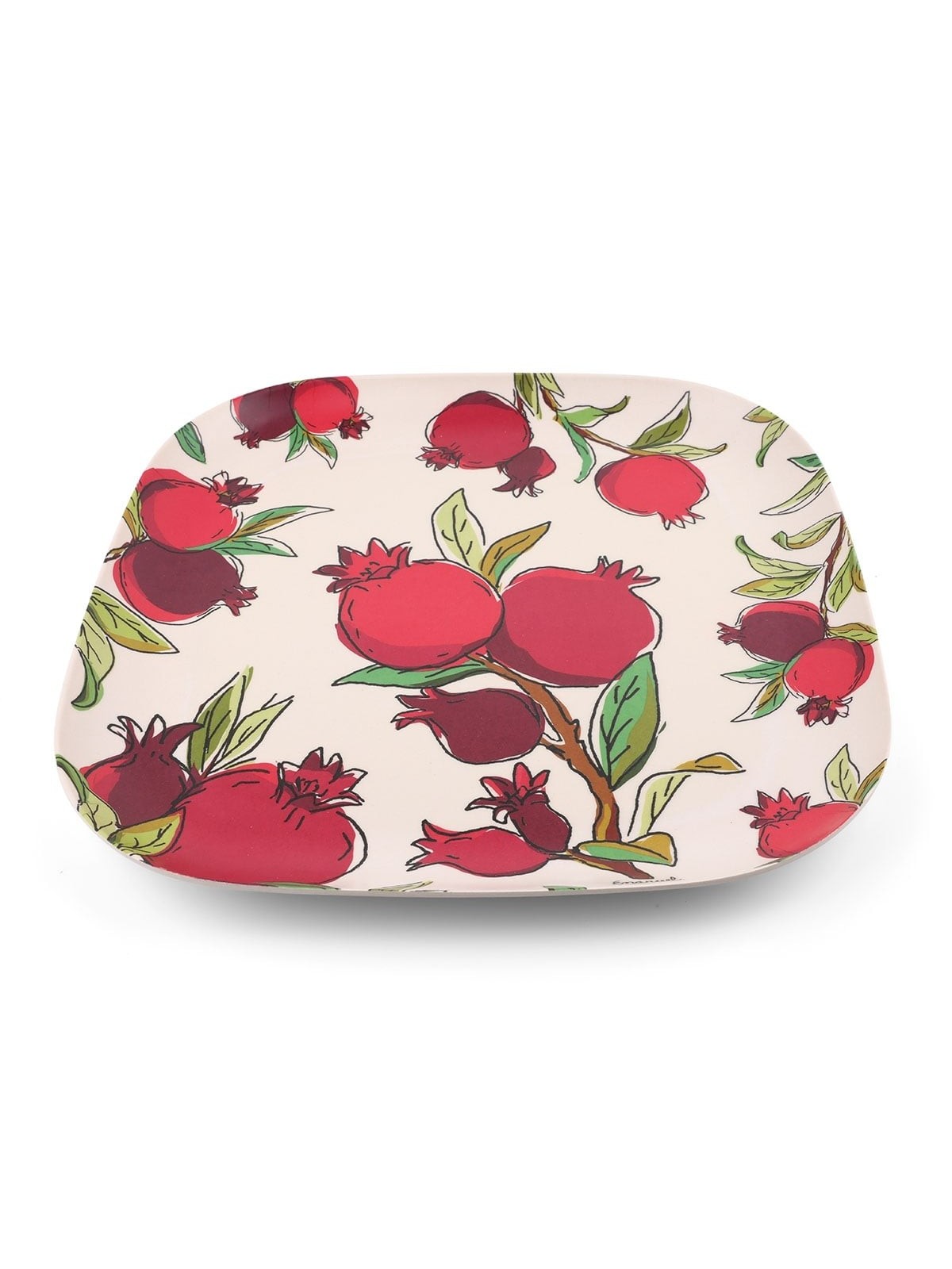 Yair Emanuel Bamboo Square Serving Tray