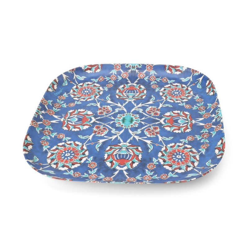 Yair Emanuel Bamboo Square Serving Tray