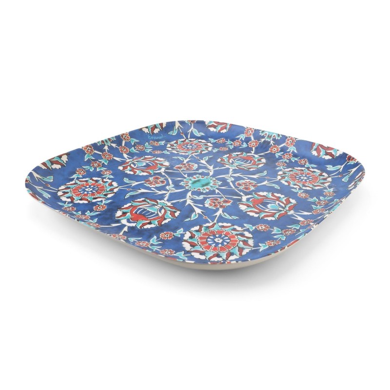 Yair Emanuel Bamboo Square Serving Tray