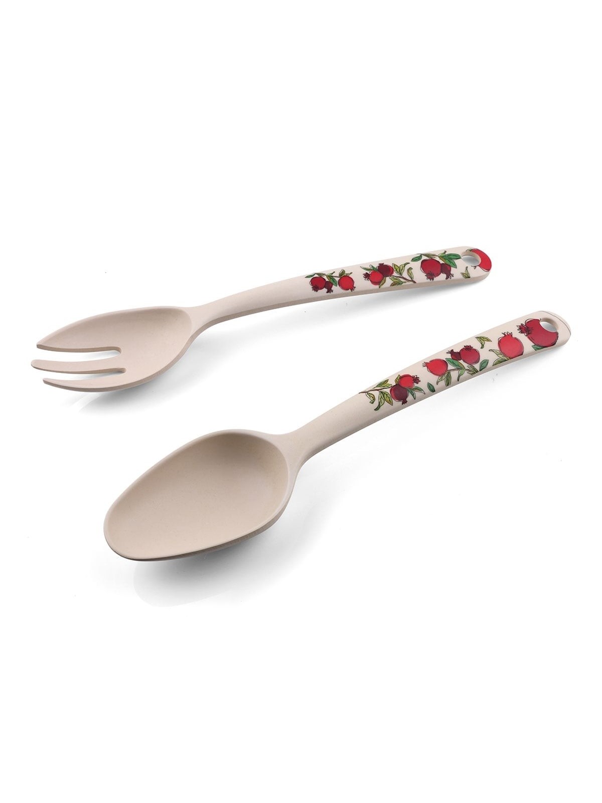 Yair Emanuel Bamboo Serving Spoon Set (2 Pieces)