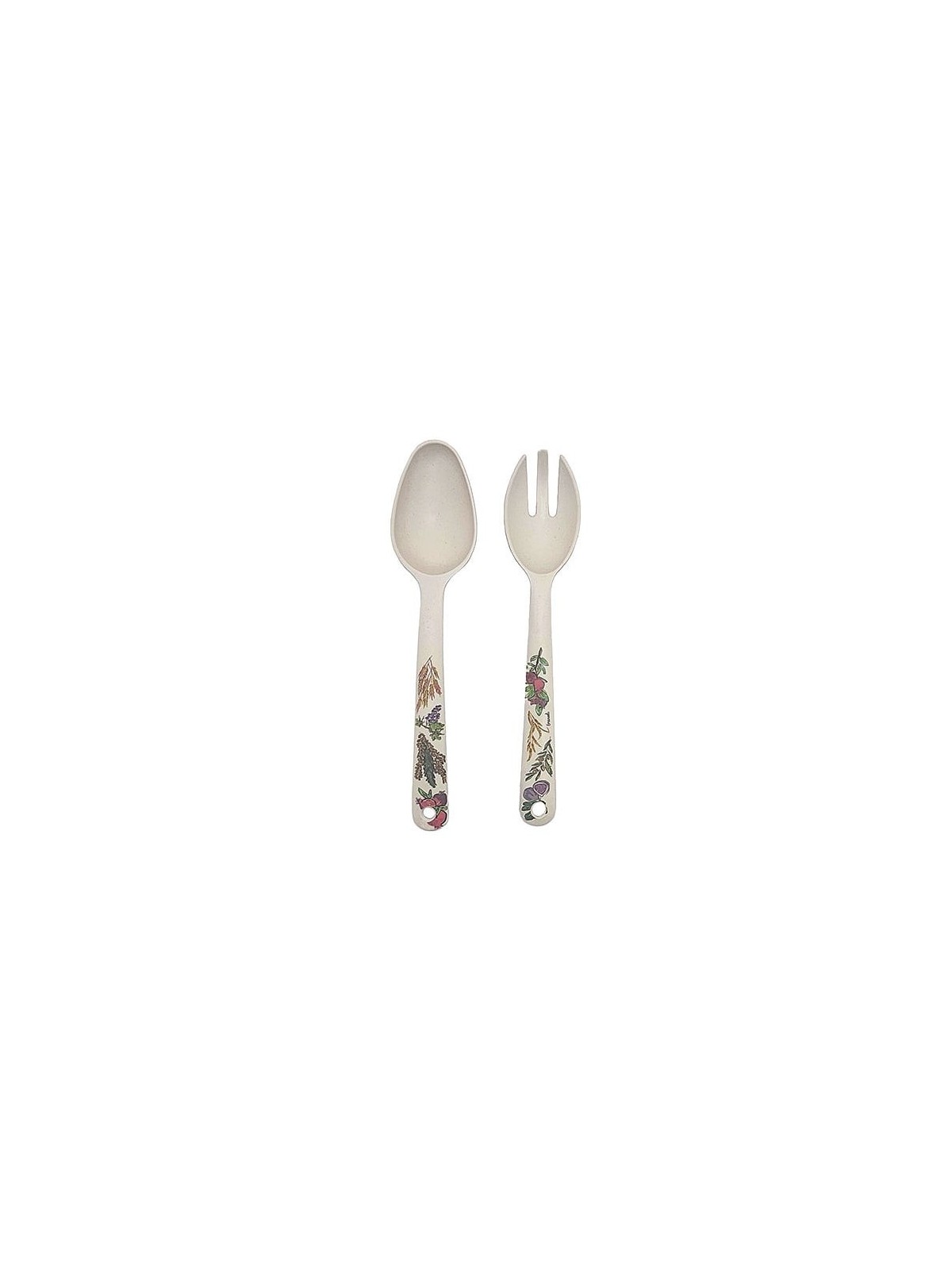 Yair Emanuel Bamboo Serving Spoon Set (2 Pieces)