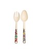 Yair Emanuel Bamboo Serving Spoon Set (2 Pieces)