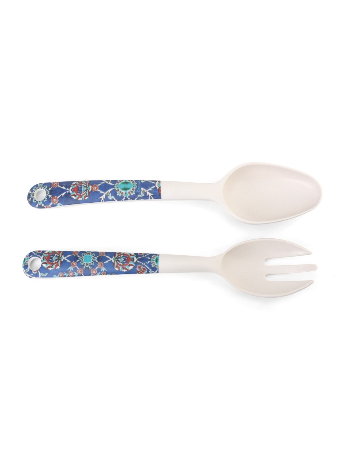 Yair Emanuel Bamboo Serving Spoon Set (2 Pieces)