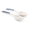 Yair Emanuel Bamboo Serving Spoon Set (2 Pieces)