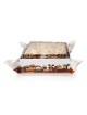 Yair Emanuel Embroidered Matzah Tray - Jerusalem