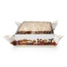 Yair Emanuel Embroidered Matzah Tray - Jerusalem