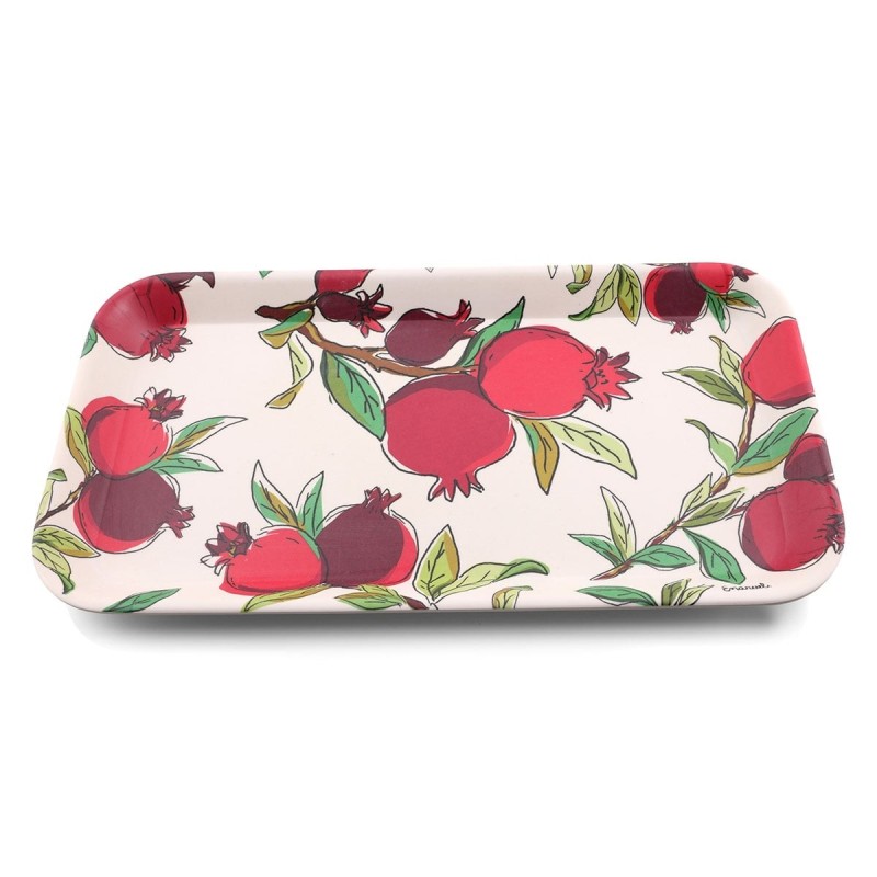 Yair Emanuel Bamboo Rectangular Serving Tray