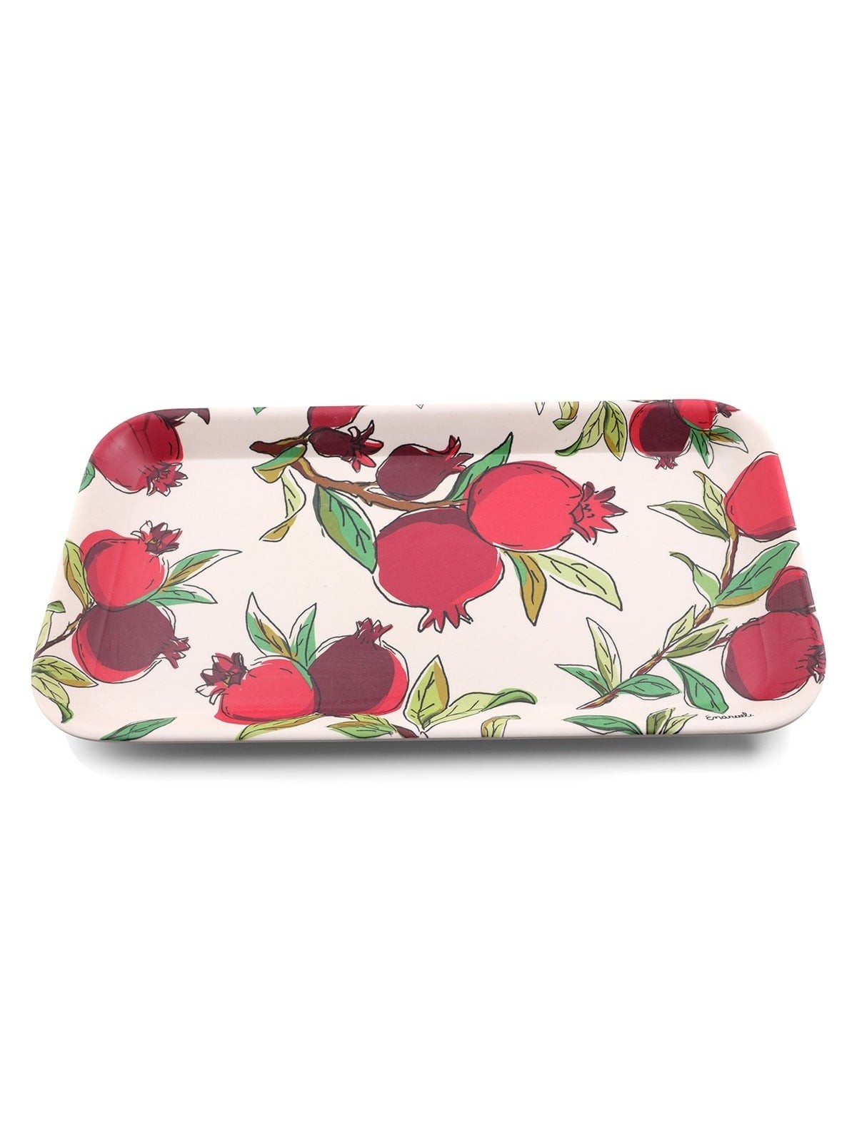 Yair Emanuel Bamboo Rectangular Serving Tray