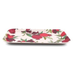 Yair Emanuel Bamboo Rectangular Serving Tray