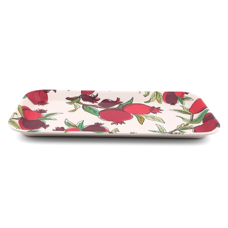 Yair Emanuel Bamboo Rectangular Serving Tray