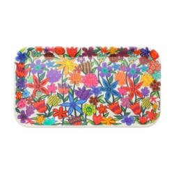 Yair Emanuel Bamboo Rectangular Serving Tray