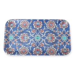 Yair Emanuel Bamboo Rectangular Serving Tray