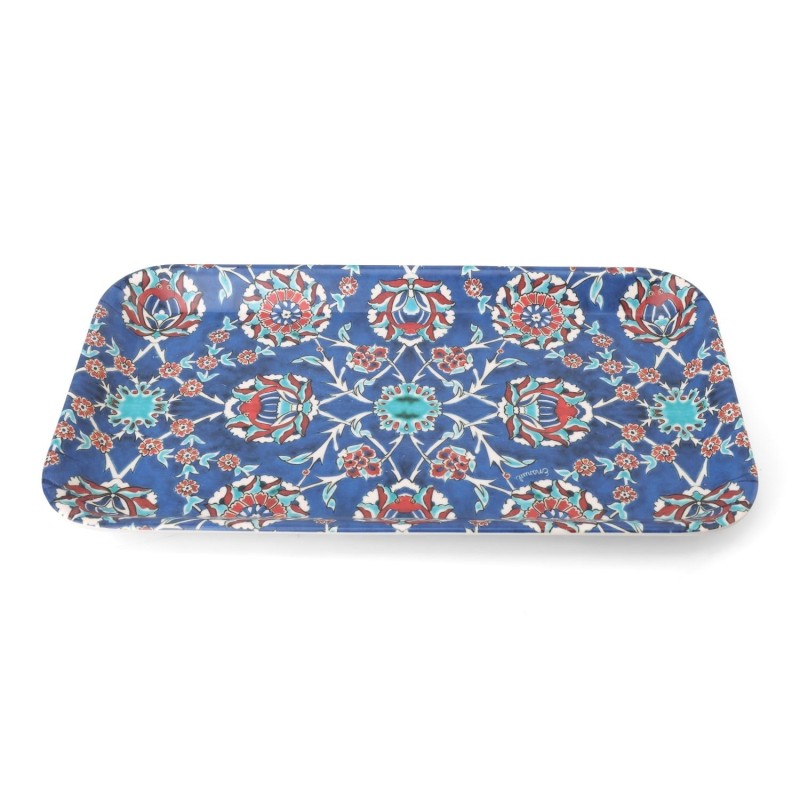 Yair Emanuel Bamboo Rectangular Serving Tray