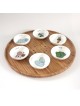 Modern Bamboo Passover Seder Plate by Mickala Design