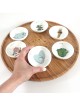 Modern Bamboo Passover Seder Plate by Mickala Design
