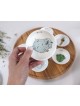 Modern Bamboo Passover Seder Plate by Mickala Design