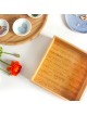 Modern Passover Seder Plate and Matzah Tray Set by Mickala Design
