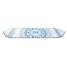 Heat-Resistant Blue Pomegranate Design Table Runner