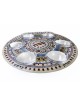 Designer Seder Plate With Pomegranate Mandala By Dorit Judaica