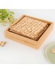 Modern Bamboo Passover Matzah Box by Mickala Design