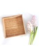 Modern Bamboo Passover Matzah Box by Mickala Design