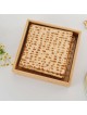 Modern Bamboo Passover Matzah Box by Mickala Design