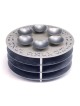 Three-Leveled Seder Plate By Agayof Design (Choice of Colors)