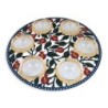 Metal Seder Plate and Matzah Tray Set By Dorit Judaica - Pomegranate M