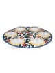 Metal Seder Plate and Matzah Tray Set By Dorit Judaica - Pomegranate M