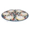 Metal Seder Plate and Matzah Tray Set By Dorit Judaica - Pomegranate M