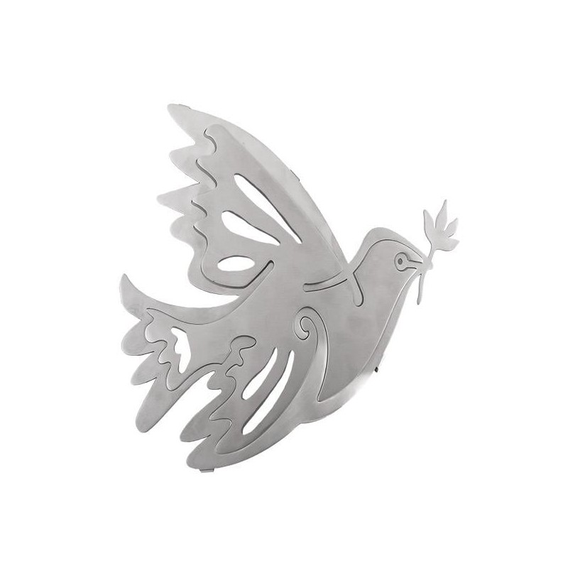 Yair Emanuel Doves of Peace Aluminum Trivet (2 pieces)