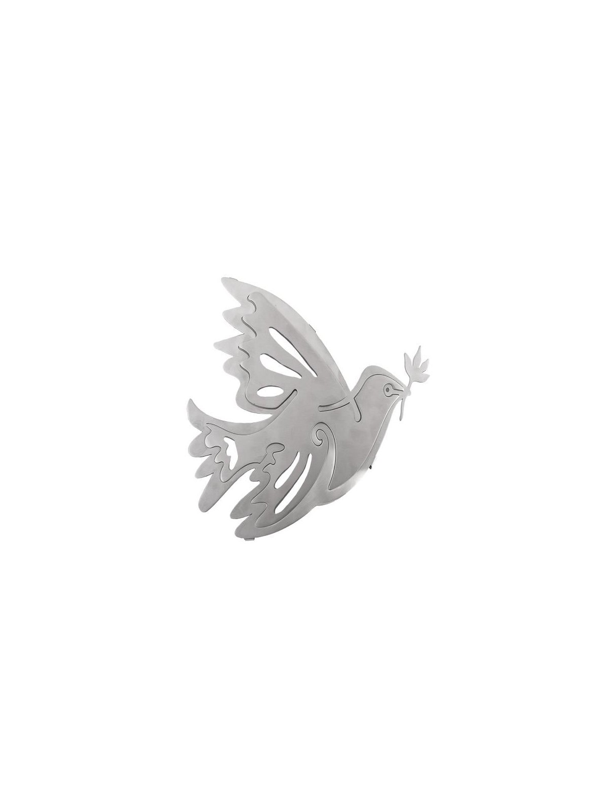 Yair Emanuel Doves of Peace Aluminum Trivet (2 pieces)
