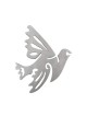 Yair Emanuel Doves of Peace Aluminum Trivet (2 pieces)