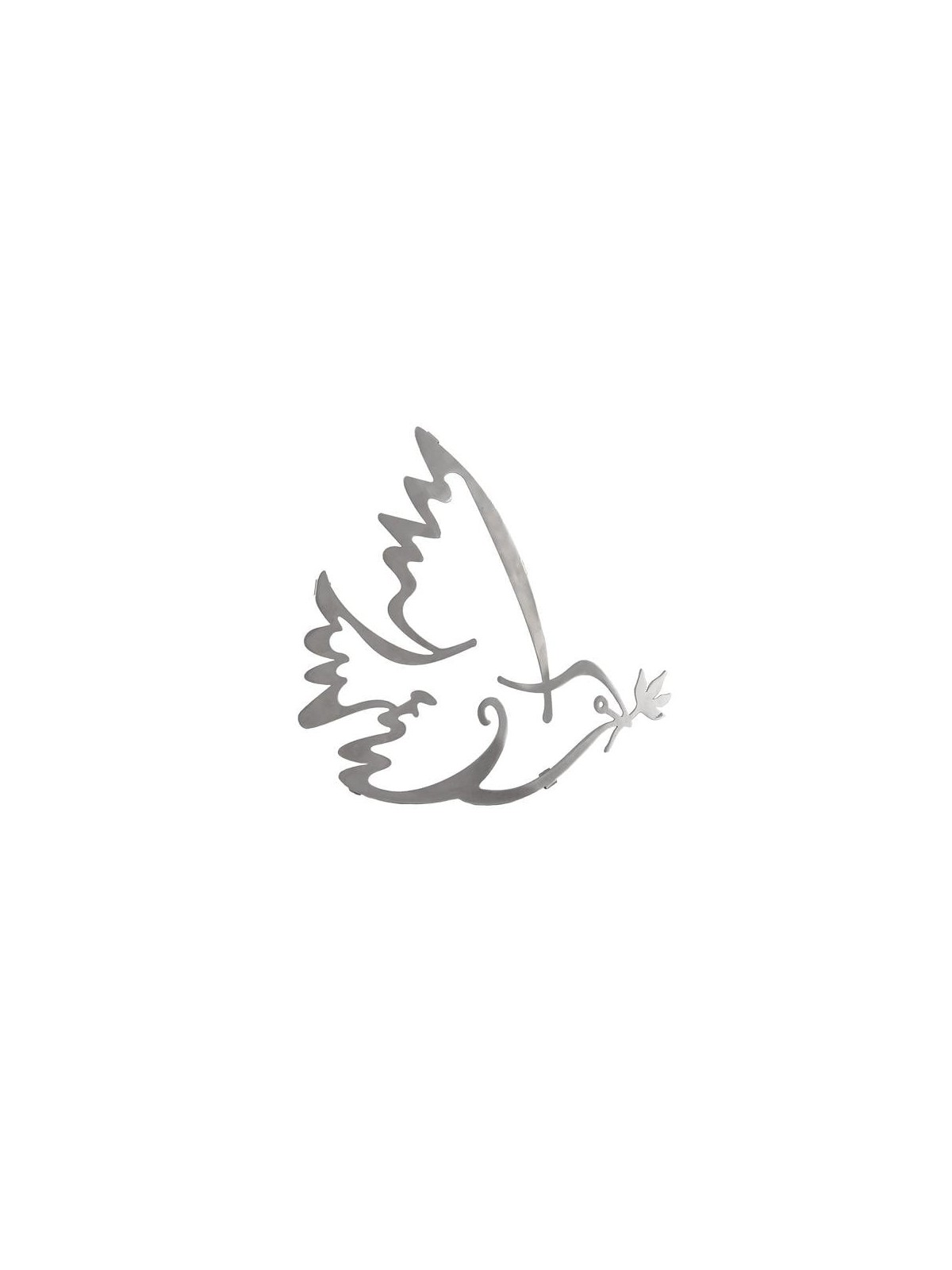 Yair Emanuel Doves of Peace Aluminum Trivet (2 pieces)