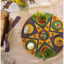 Passover Seder Plate: Do-It-Yourself 3D Puzzle Kit