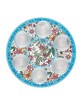 Passover Seder Plate With Flower Design By Dorit Judaica