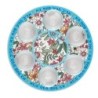 Passover Seder Plate With Flower Design By Dorit Judaica