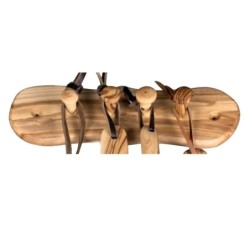 Olive Wood Kitchenware Holder