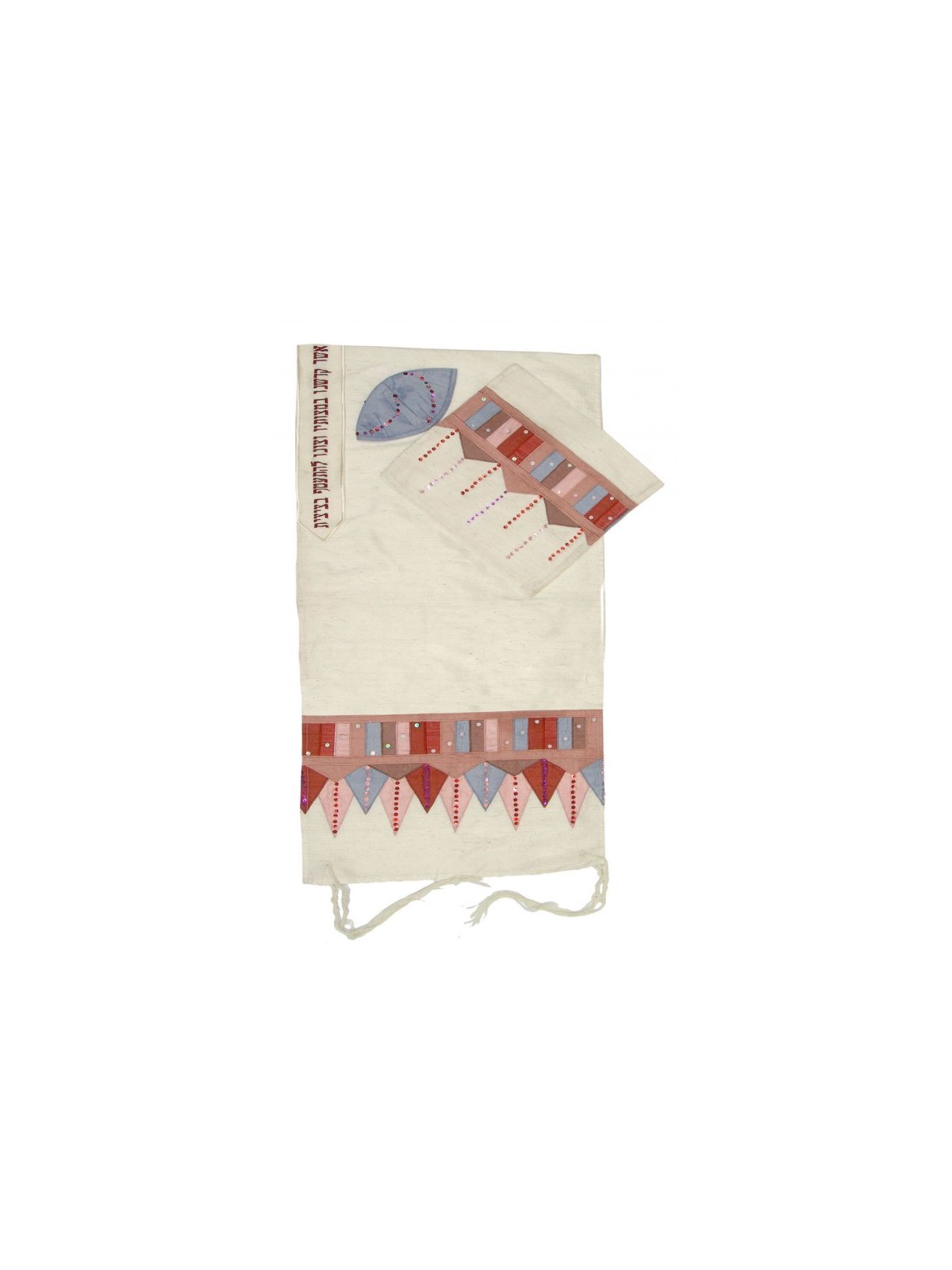 Rikmat Elimelech Pink Marrakesh Tallit | Rikmat Elimelech Tallit